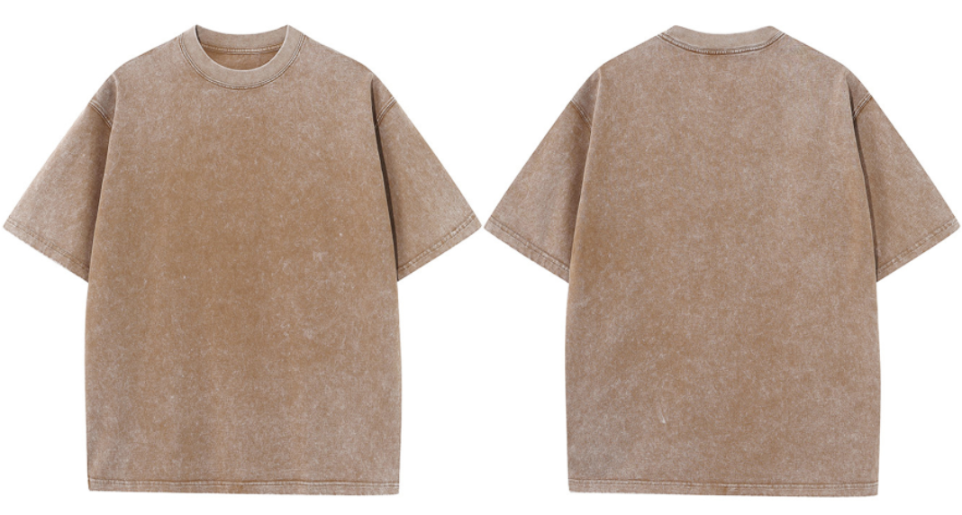 Washed Blank Oversized T-shirt |水洗素T-Shirt