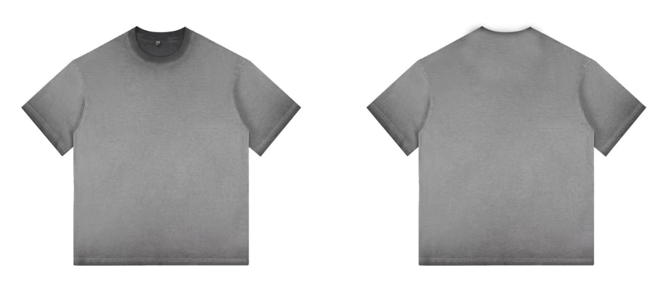 Gradient Blank Oversized T-shirt |漸變素T-Shirt