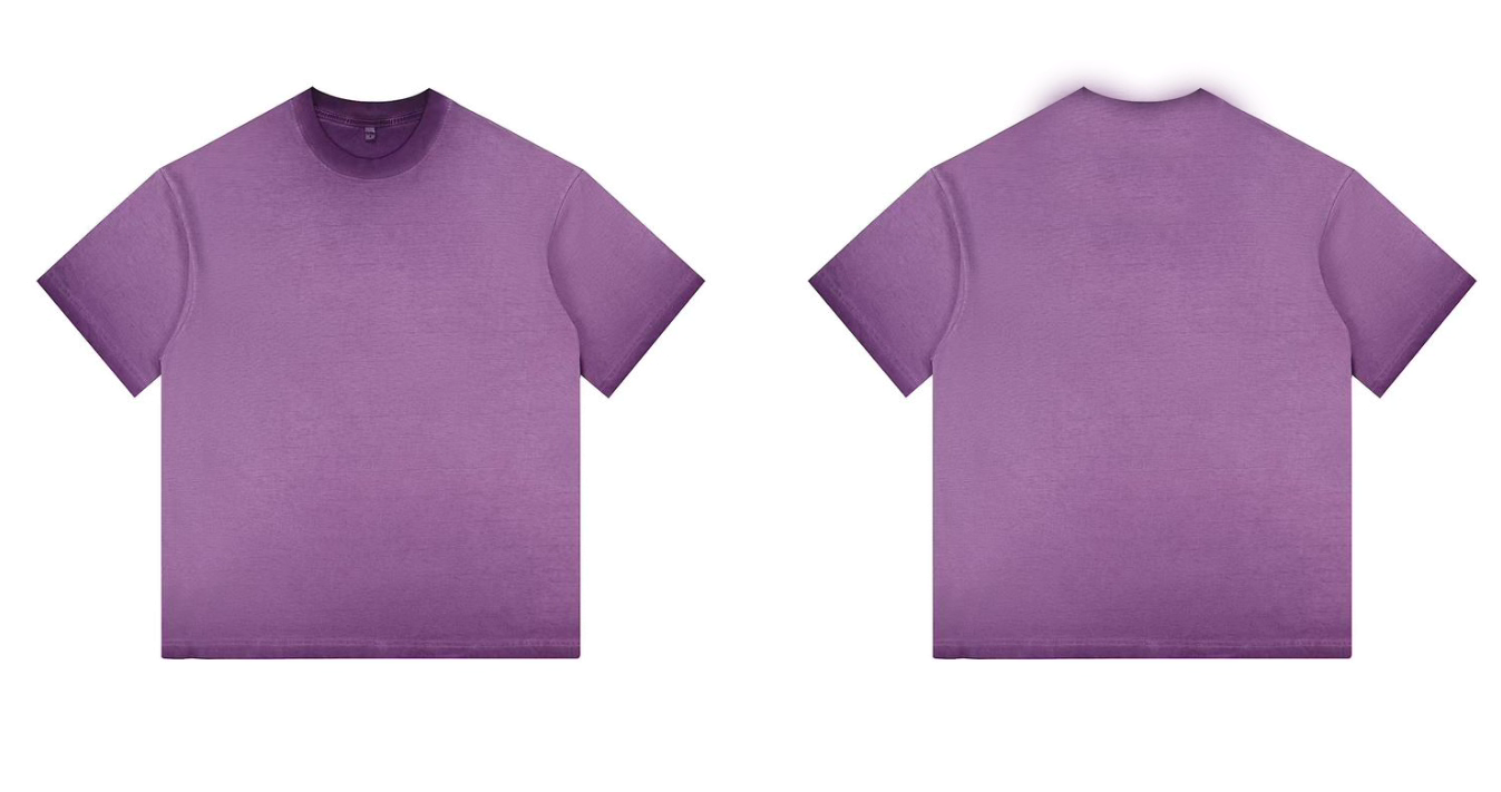 Gradient Blank Oversized T-shirt |漸變素T-Shirt