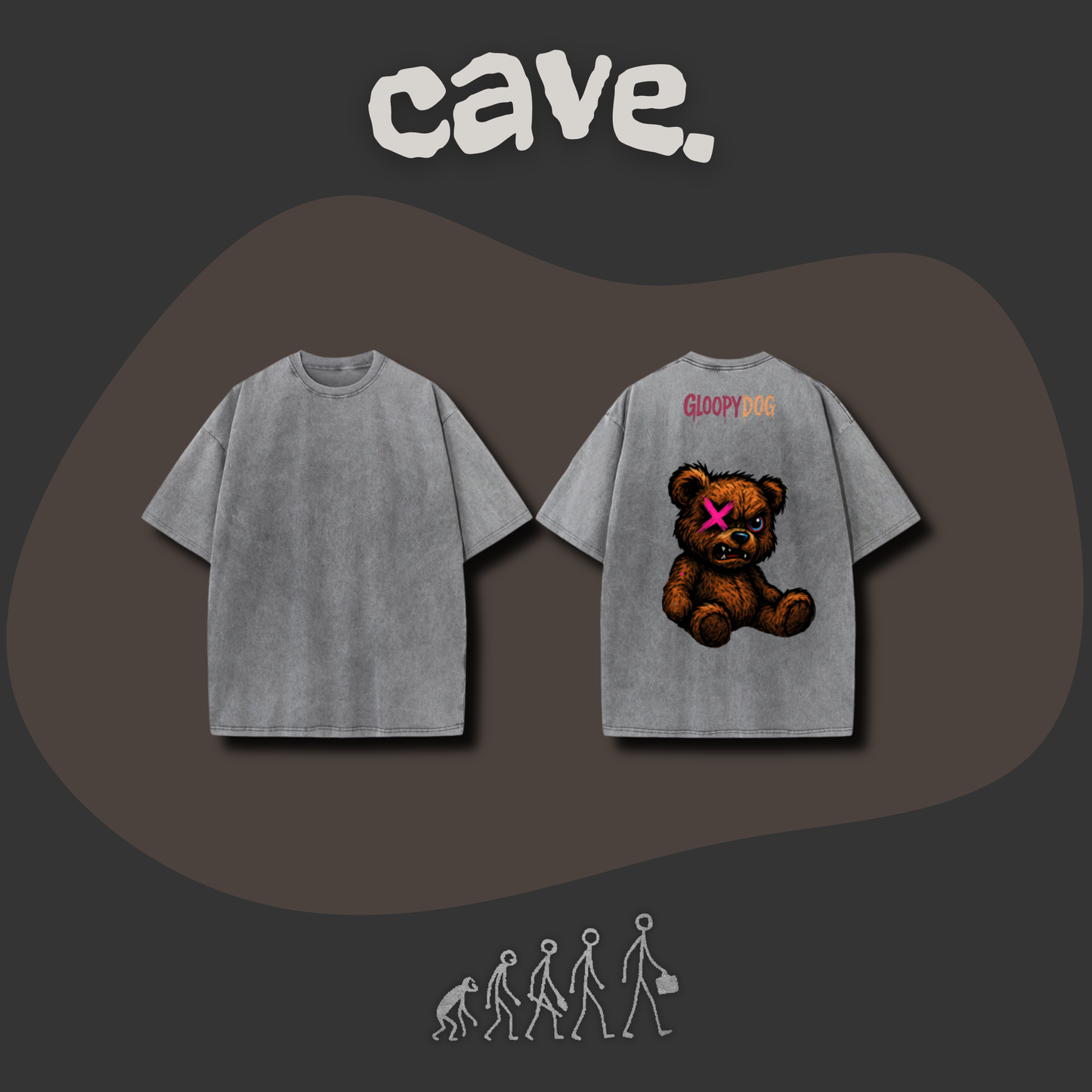 GloopyDog Collection | Gloopy Bear｜T-Shirt