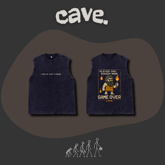 RoughMan Collection | Game Over｜Tank Tops