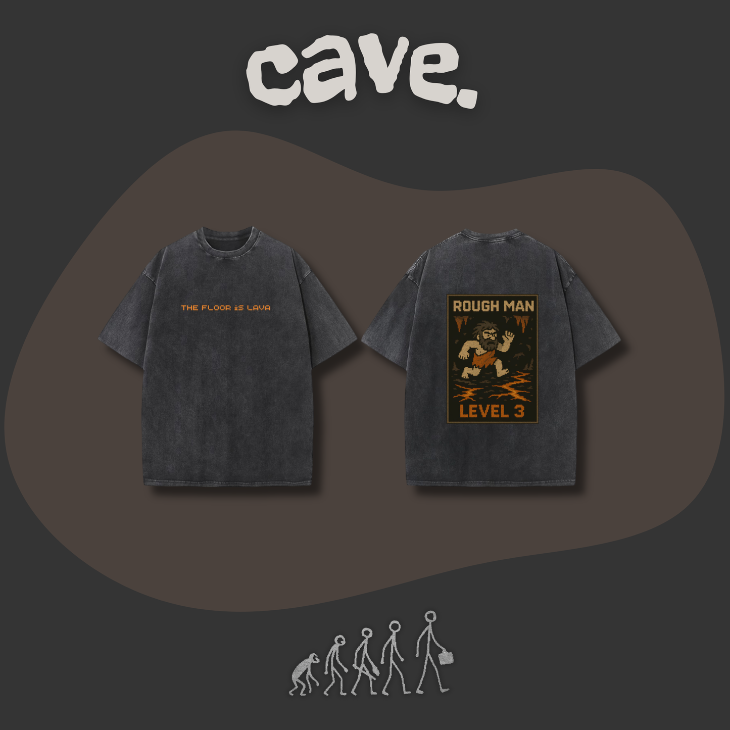 RoughMan Collection | Level 3｜T-Shirt