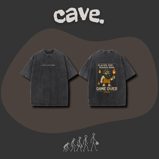 RoughMan Collection | Game Over｜T-Shirt