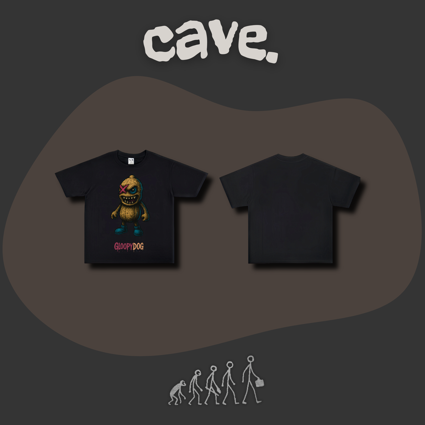 GloopyDog Collection | Gloopy Peanut｜T-Shirt