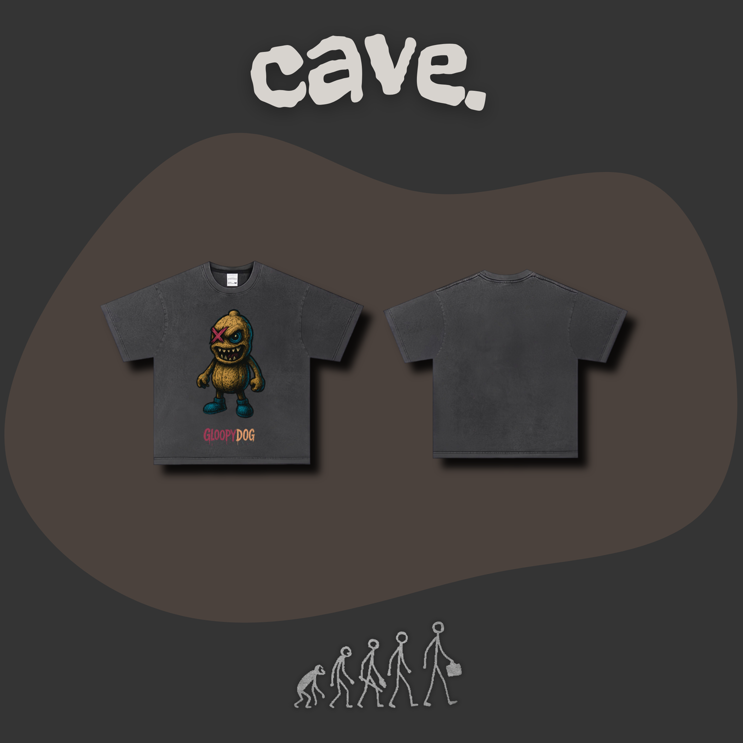 GloopyDog Collection | Gloopy Peanut｜T-Shirt