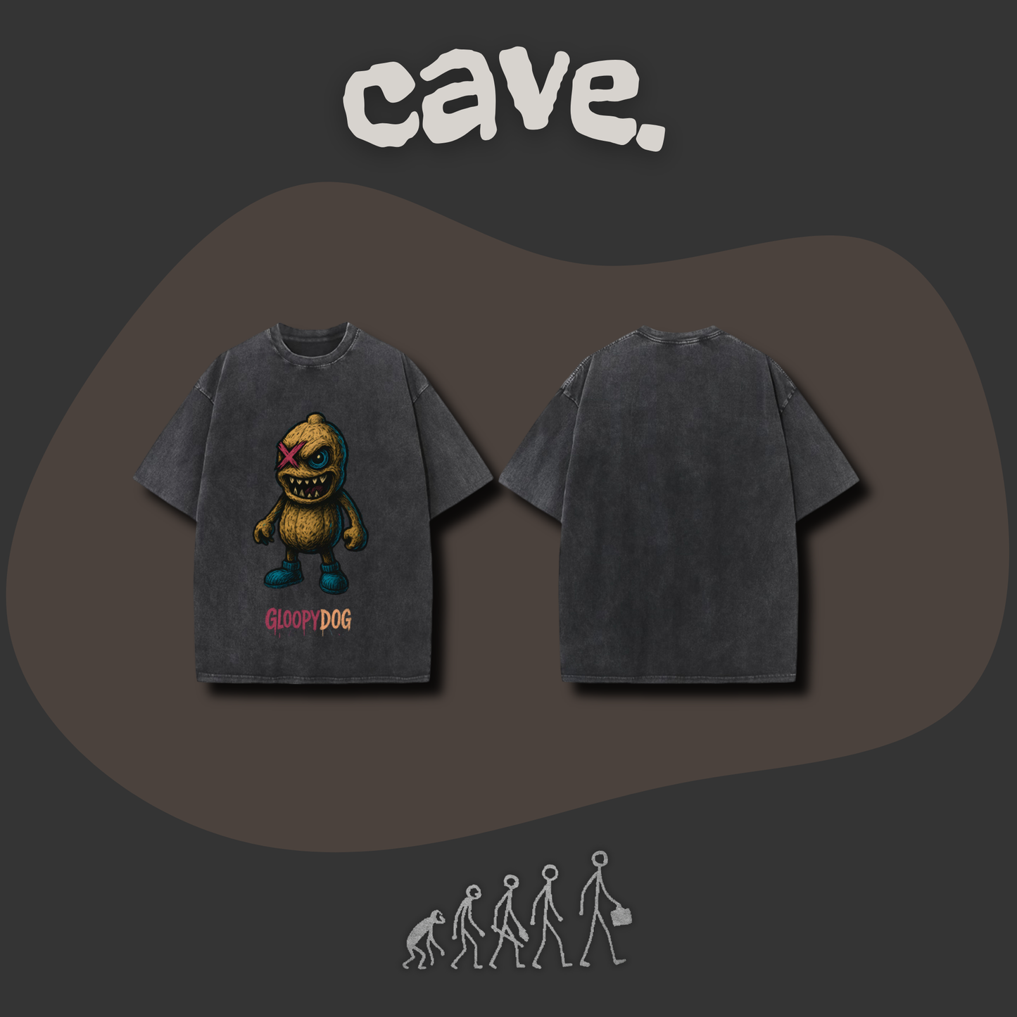 GloopyDog Collection | Gloopy Peanut｜T-Shirt