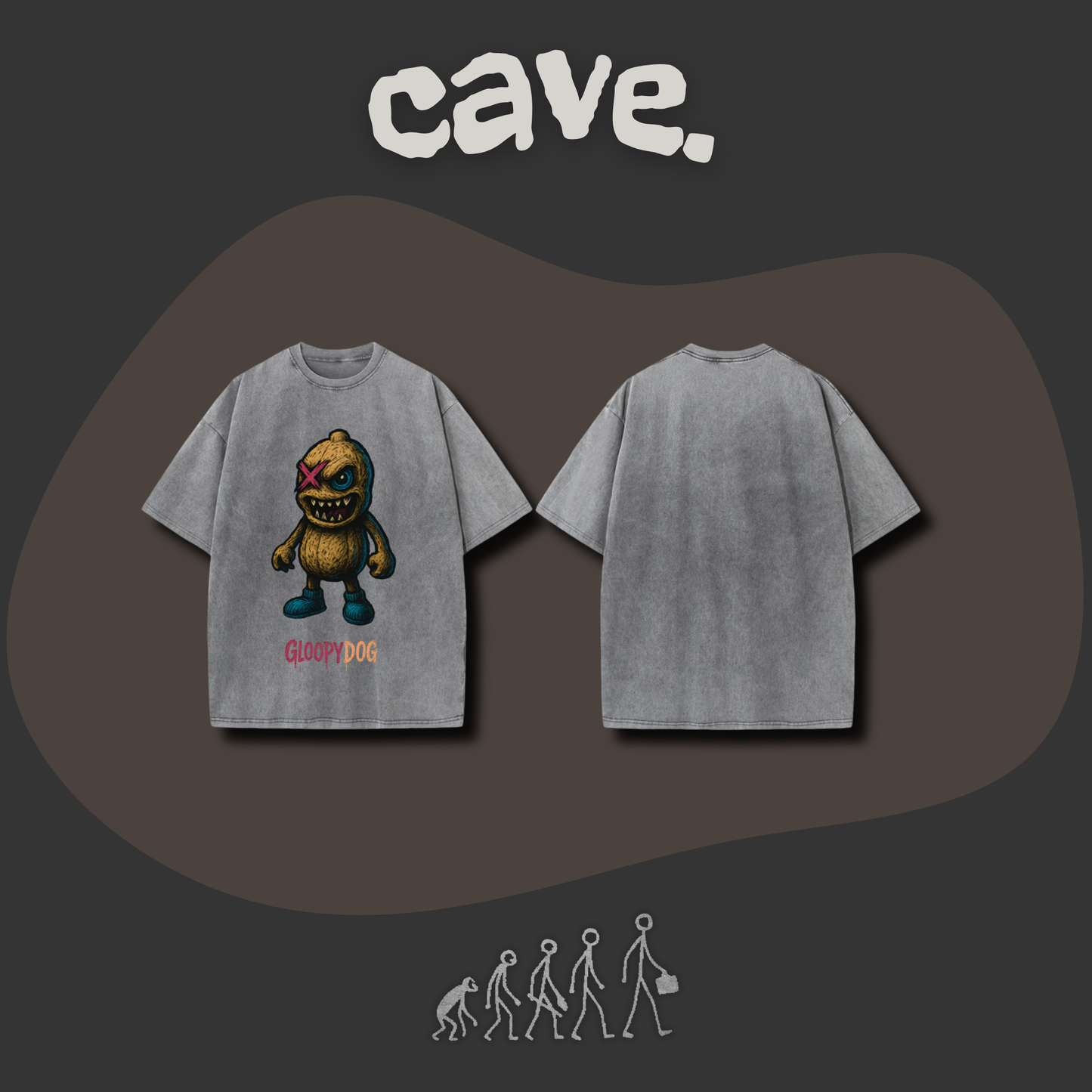 GloopyDog Collection | Gloopy Peanut｜T-Shirt