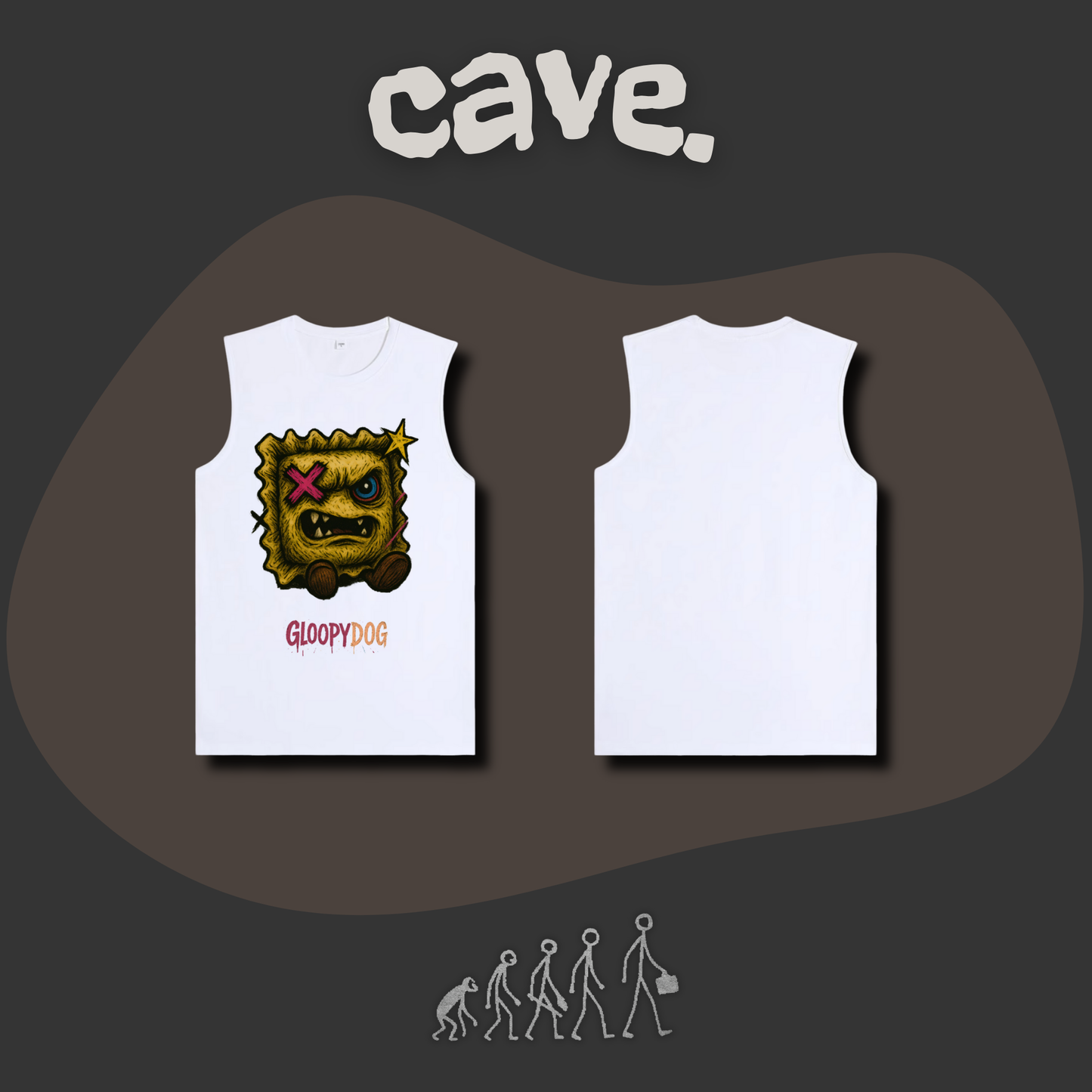 GloopyDog Collection | Gloopy Ravioli｜Tank Tops