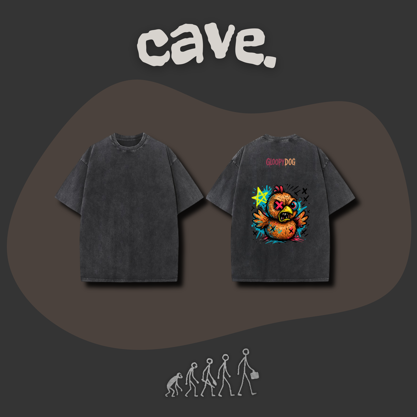 GloopyDog Collection | Gloopy Chicken｜T-Shirt