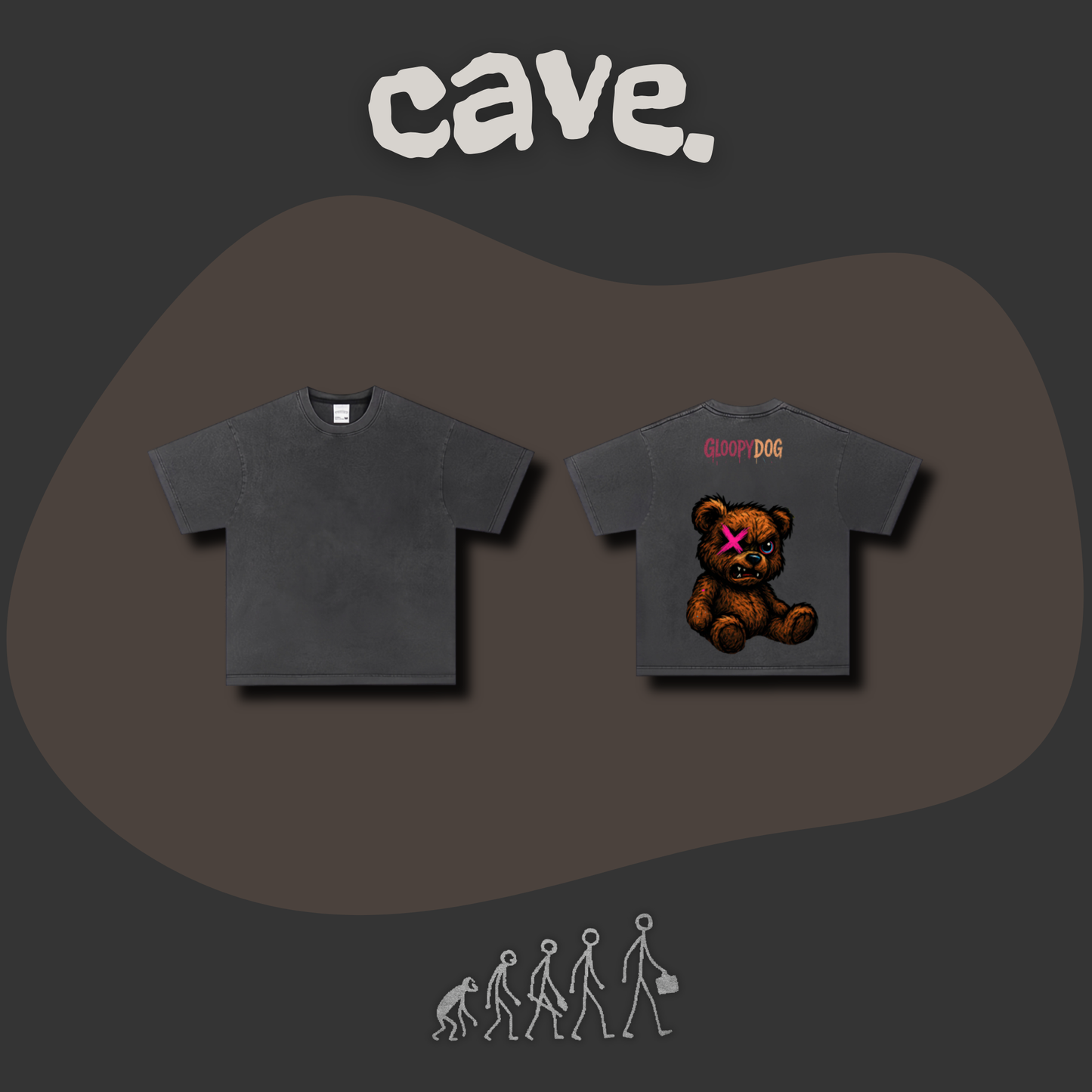 GloopyDog Collection | Gloopy Bear｜T-Shirt