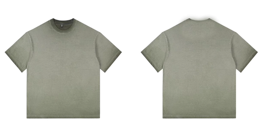 Gradient Blank Oversized T-shirt ｜漸變素T-Shirt
