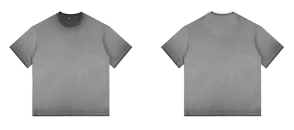 Gradient Blank Oversized T-shirt ｜漸變素T-Shirt