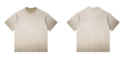Gradient Blank Oversized T-shirt ｜漸變素T-Shirt